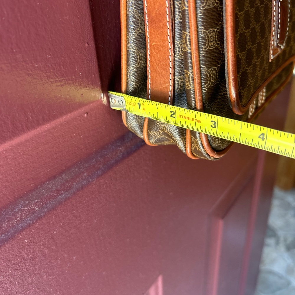 Celine Brown Patterned crossed body - Picture 5 of 16